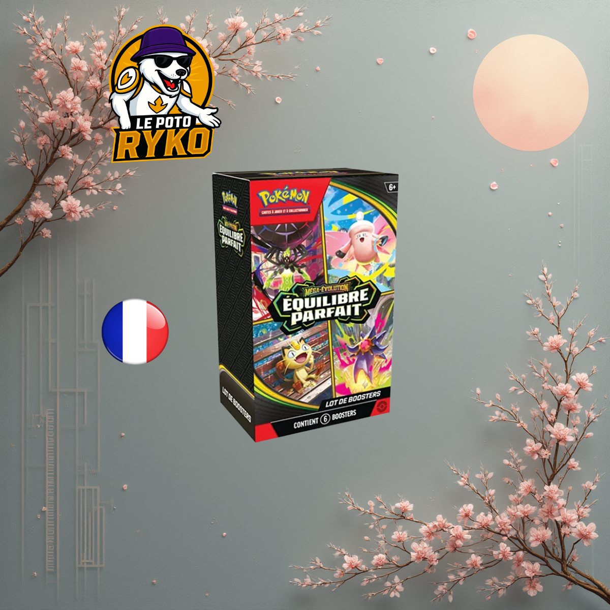 Pokémon - Bundle - Lot de 6 Boosters - M3 - Equilibre Parfait