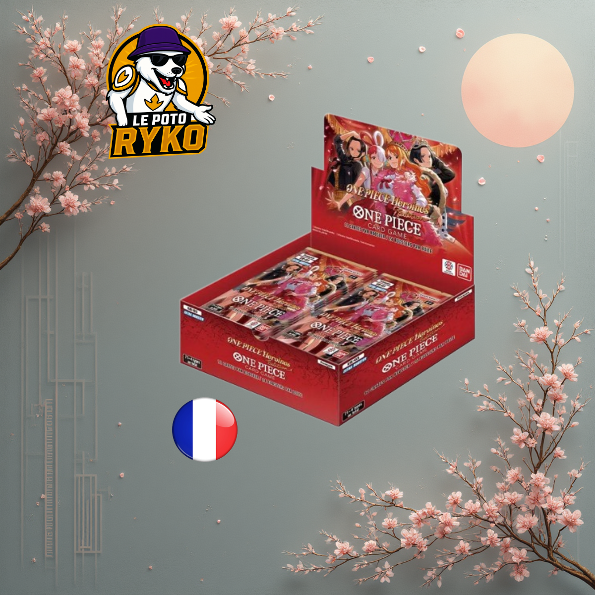 Display 24 booster - One piece - EB03 - One Piece Héroïnes Édition - FRANCAIS