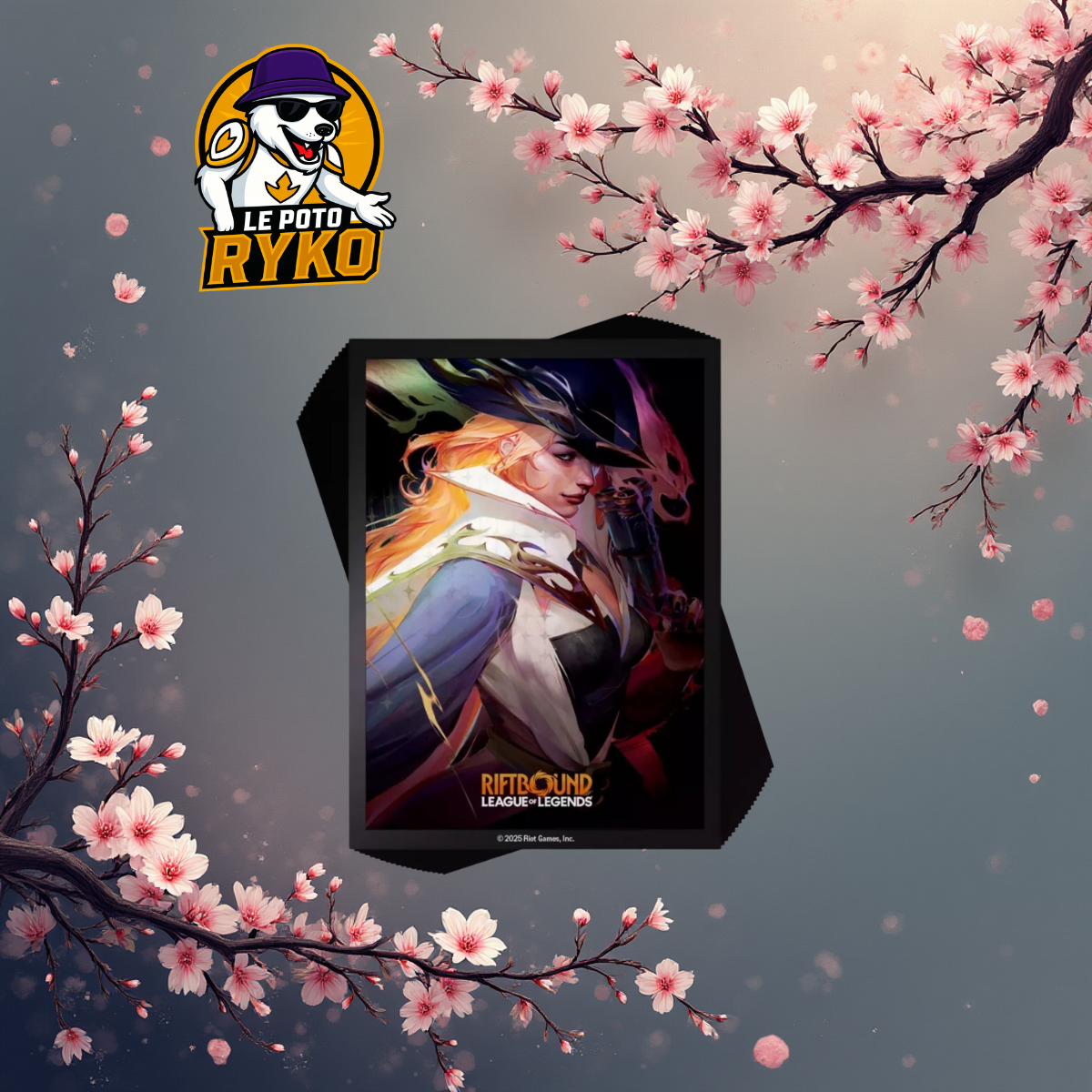 League of Legends - Ultra Pro - Riftbound : Origins - 100 Art Sleeves - Miss Fortune