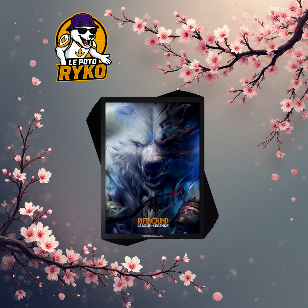 League of Legends - Ultra Pro - Riftbound : Origins - 100 Art Sleeves - VOLIBEAR