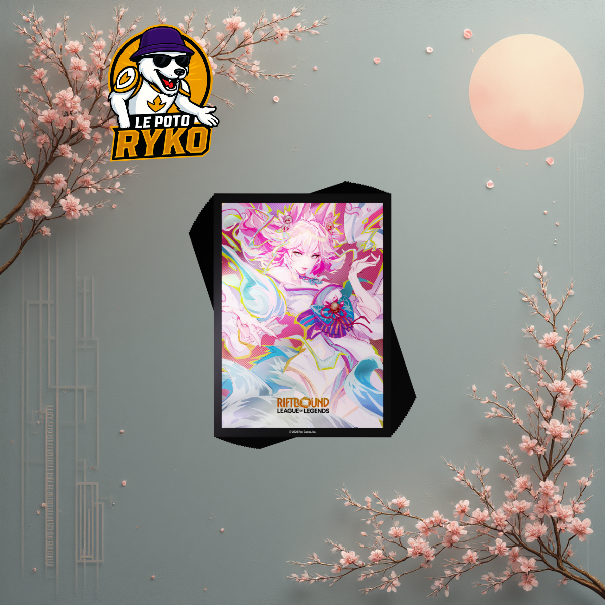 League of Legends - Ultra Pro - Riftbound : Origins - 100 Art Sleeves - Ahri