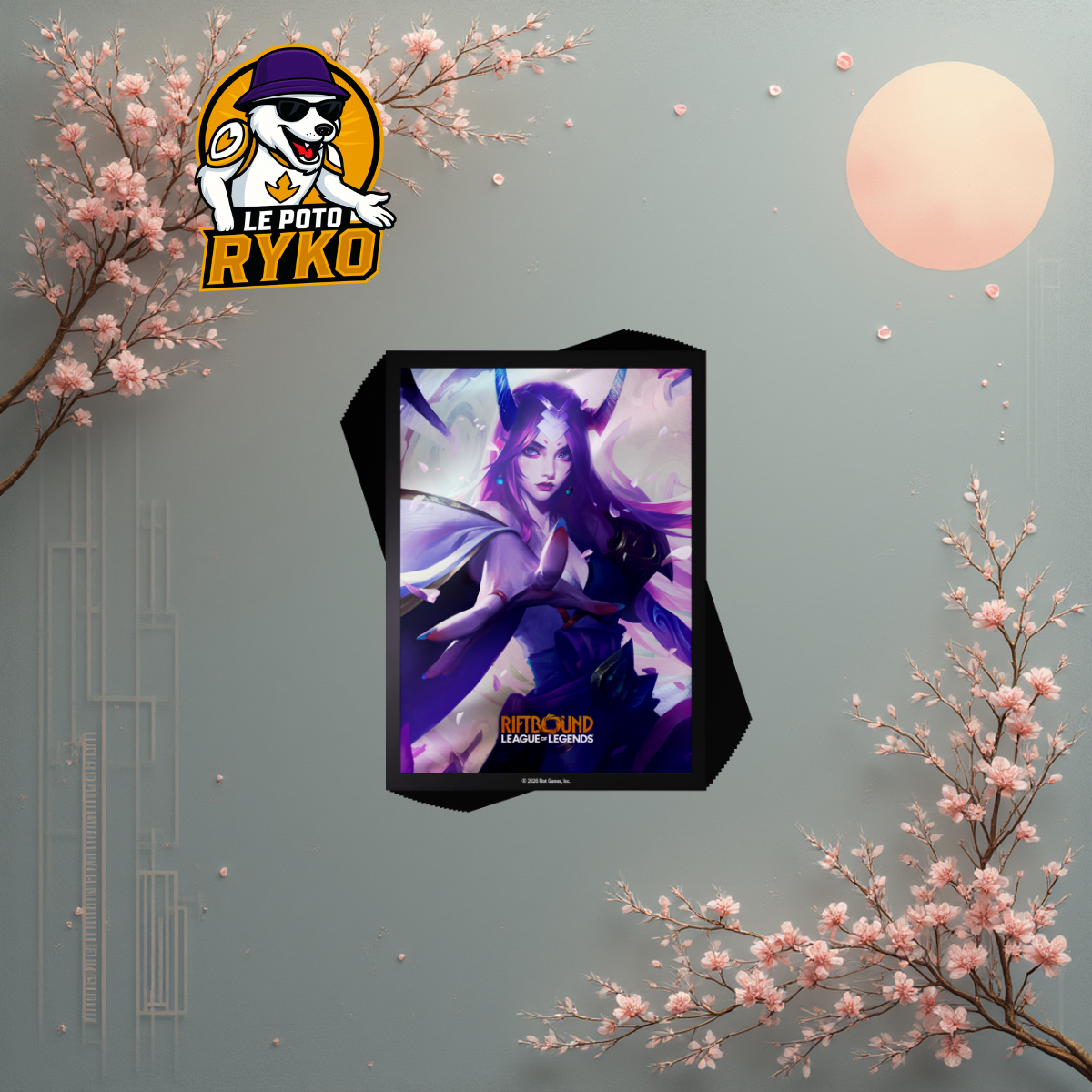 League of Legends - Ultra Pro - Riftbound : Origins - 100 Art Sleeves - Irélia