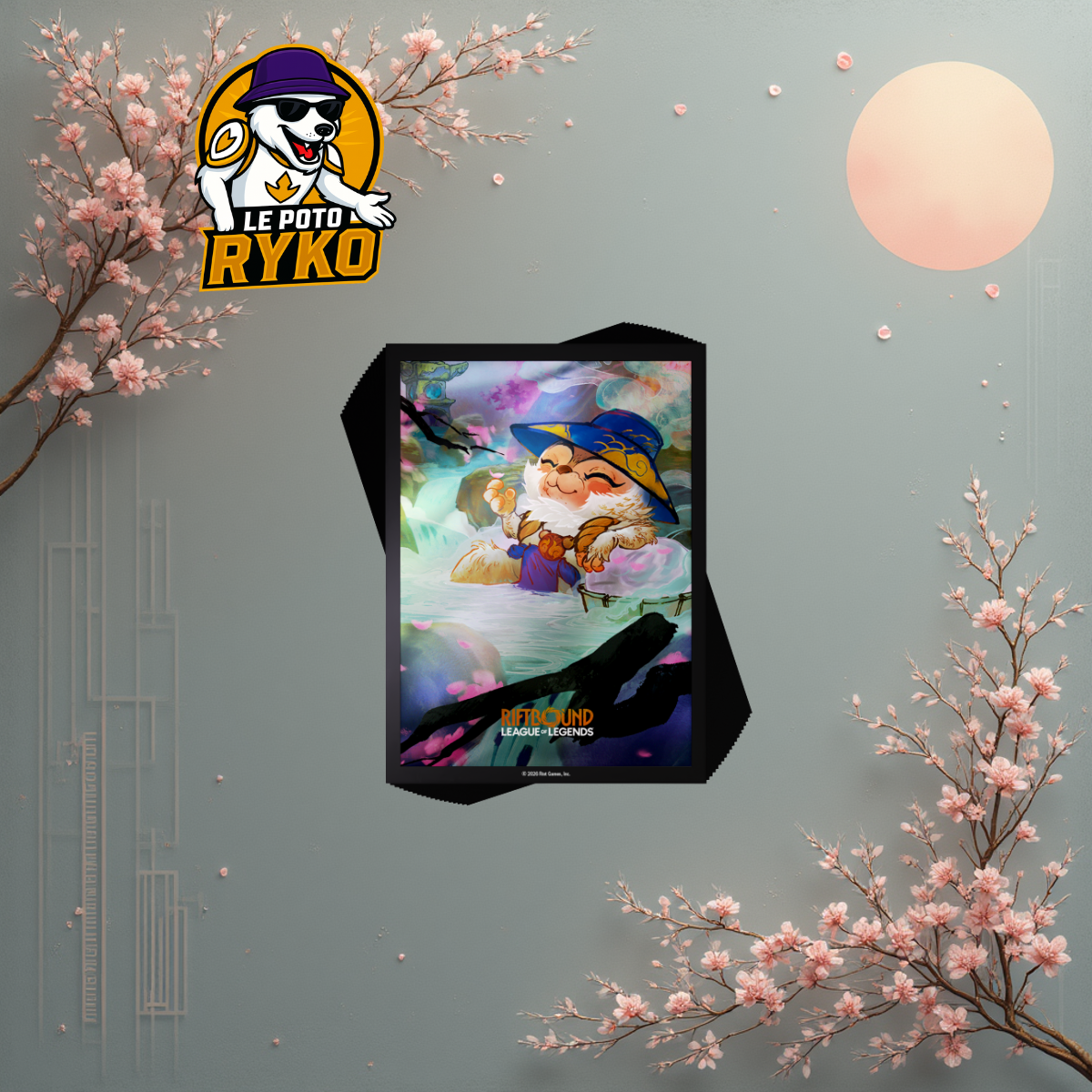 League of Legends - Ultra Pro - Riftbound : Origins - 100 Art Sleeves - Teemo