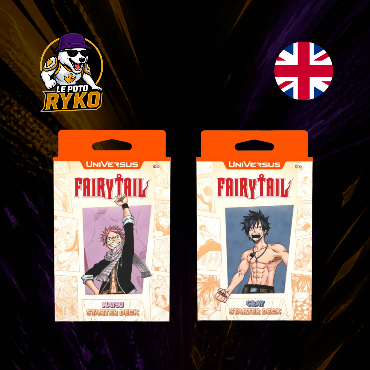 Fairy Tail - Bundle - Double deck de démarrage Natsu & Gray - UniVersus