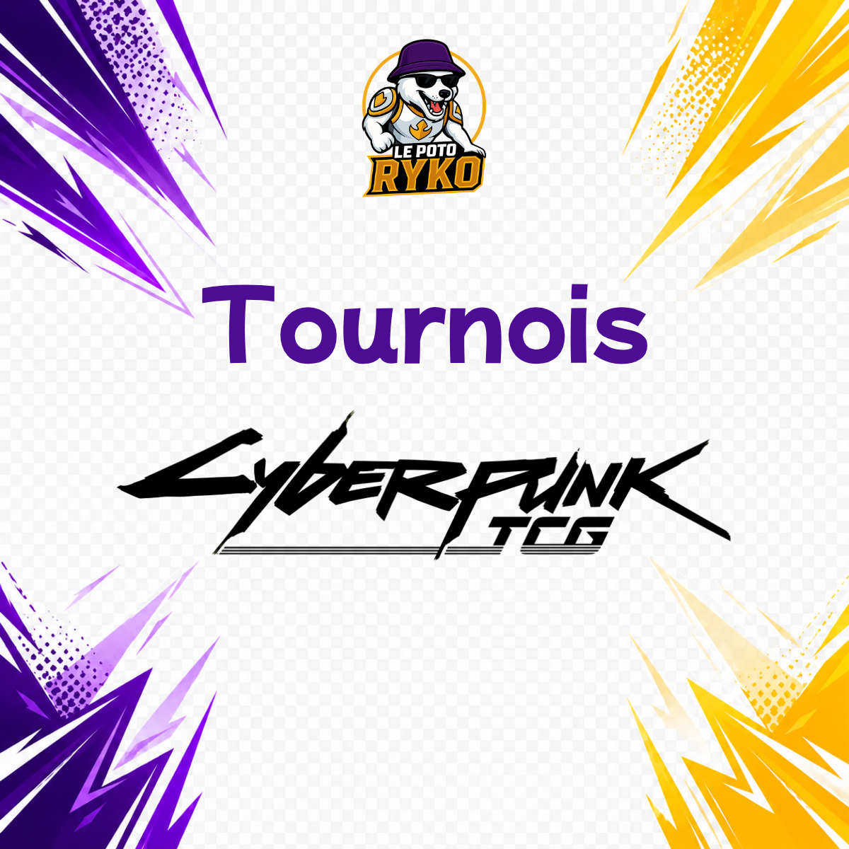 Tournoi - Cyberpunk TCG – Dimanche 25 octobre - 14h