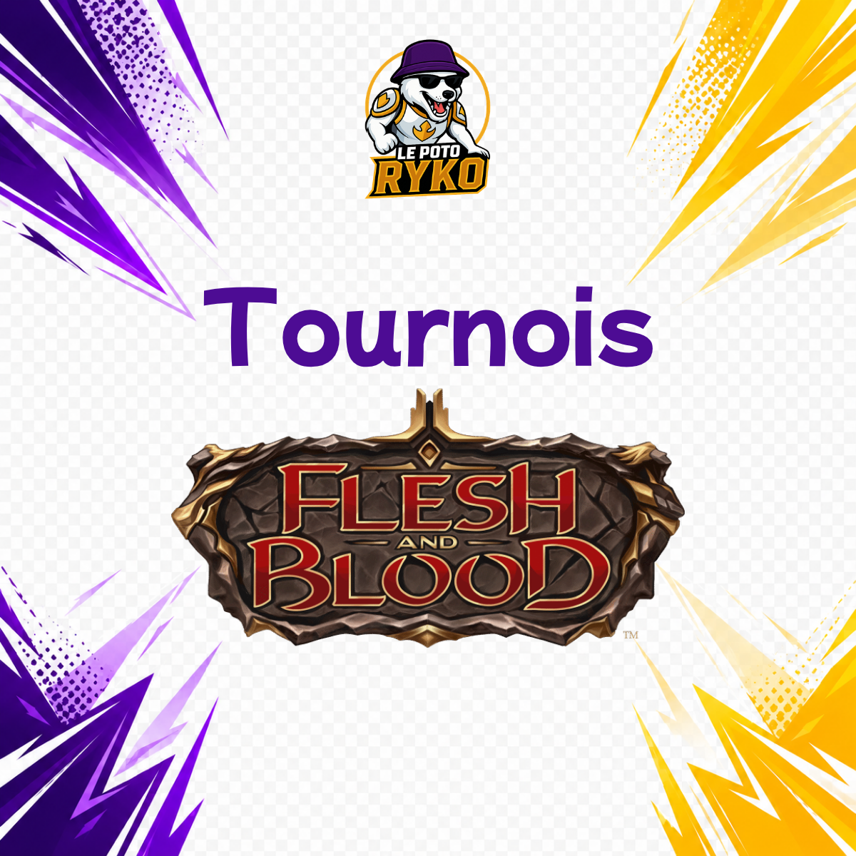 Tournoi - Flesh & Blood – Samedi 24 octobre - 14h