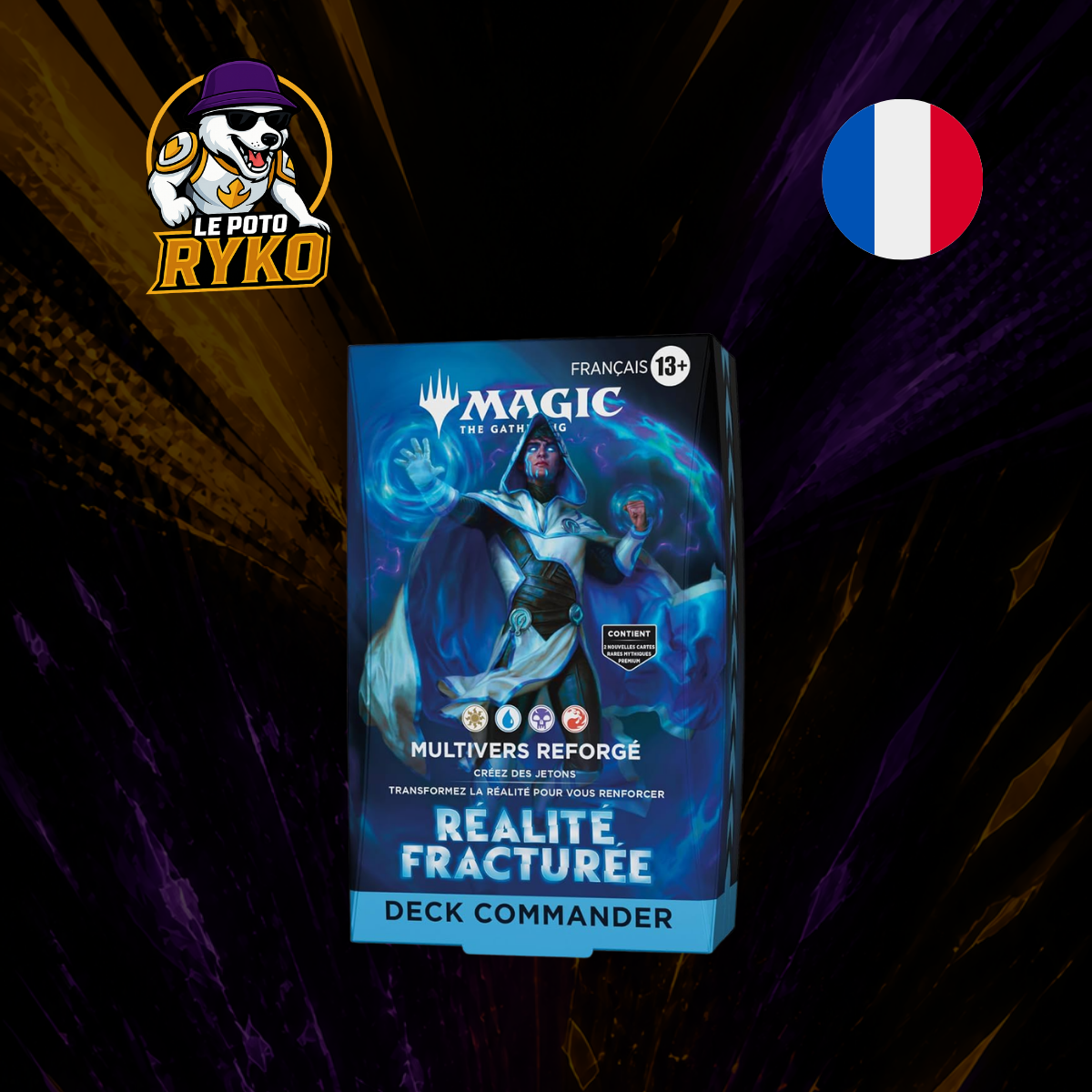 Magic: The Gathering - Deck commander - Réalité Fracturée - FR