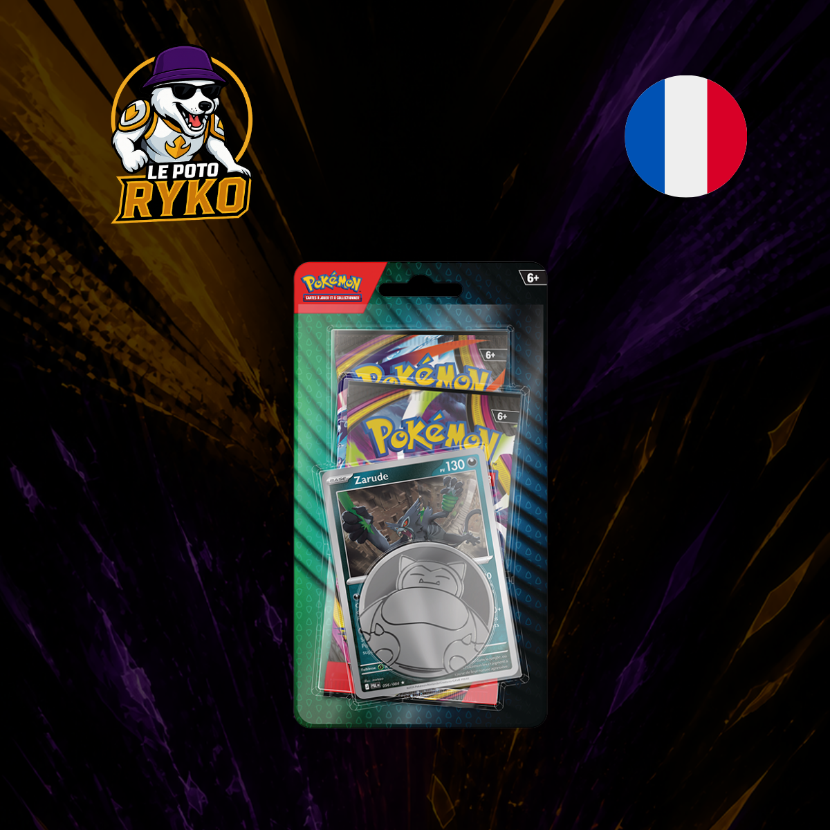 POKEMON – Pack promo Zarude –  FR