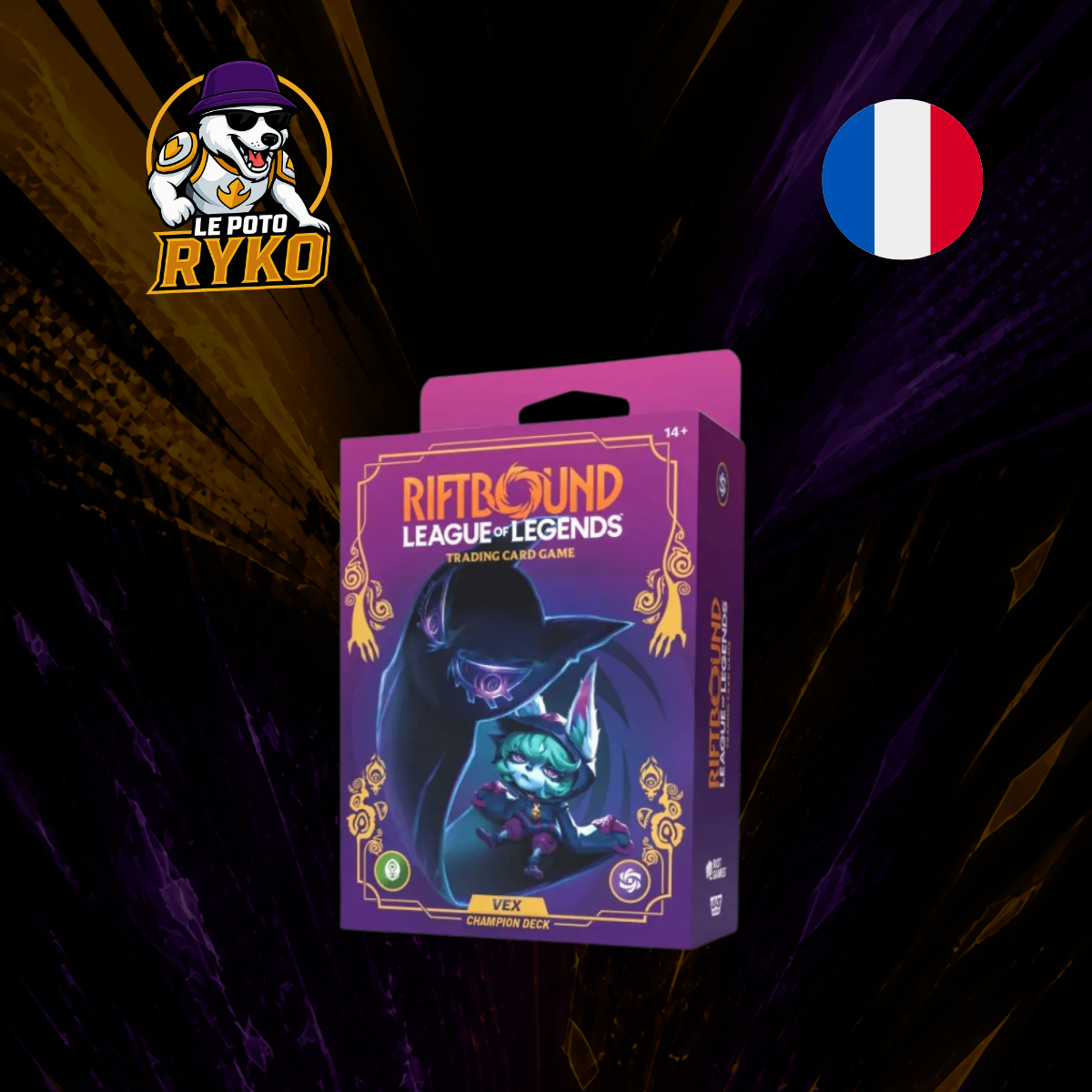 League of Legends - Deck de champion - Riftbound - Vex - FR