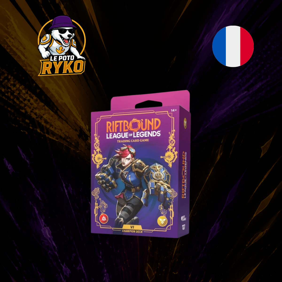 League of Legends - Deck de champion - Riftbound - Vi - FR