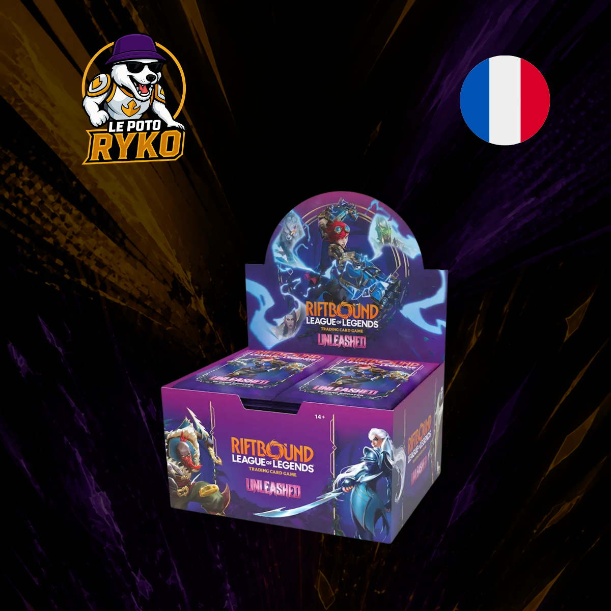 League of Legends - Display - Riftbound - Unleashed - FR