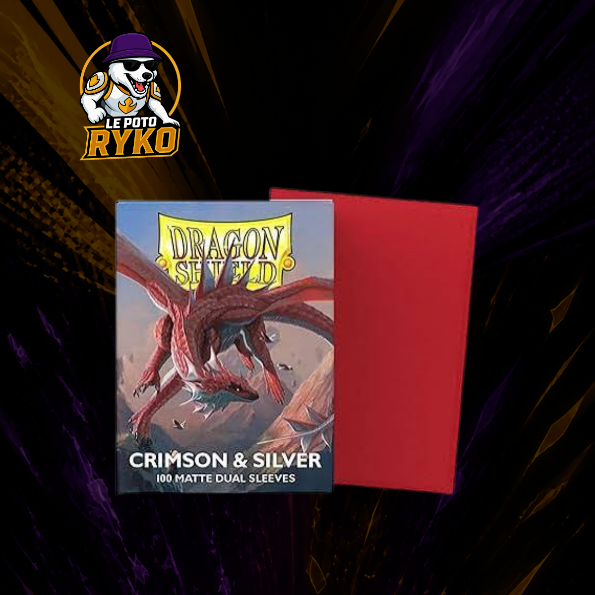 Dragon Shield - Sleeves Format Standard (100 Sleeves) - Choisissez votre couleur !