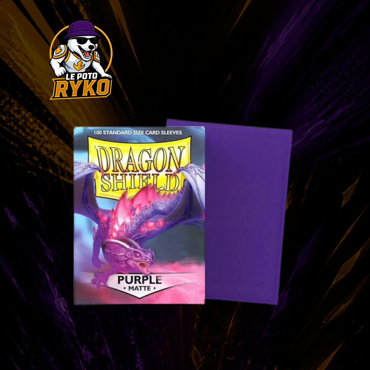 Dragon Shield - Sleeves Format Standard (100 Sleeves) - Choisissez votre couleur !