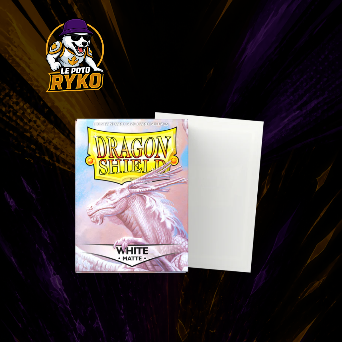 Dragon Shield - Sleeves Format Standard (100 Sleeves) - Choisissez votre couleur !