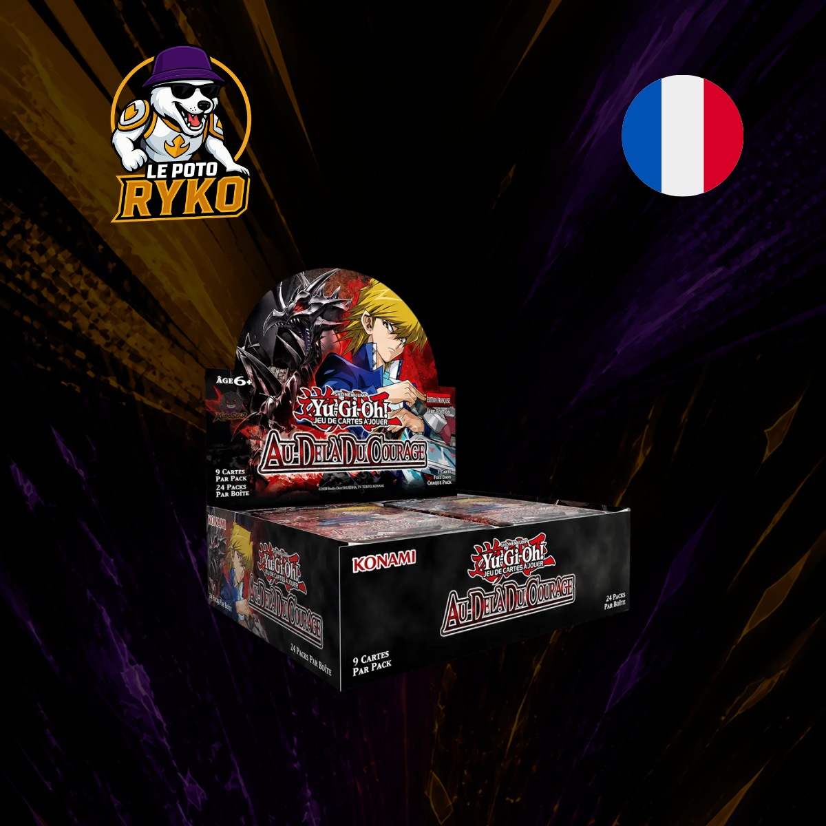 Display - BETB - Au Delà du Courage - Yu-Gi-Oh - 24 Booster - Français