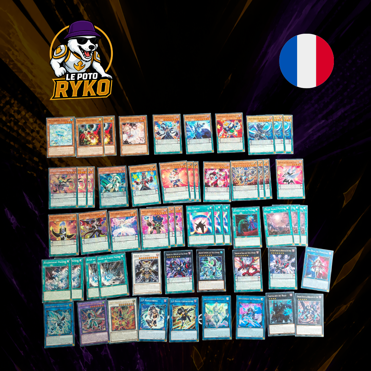 Yu-Gi-Oh! - Decks Légendaires ARC V - Yeux Impairs (Scellé)