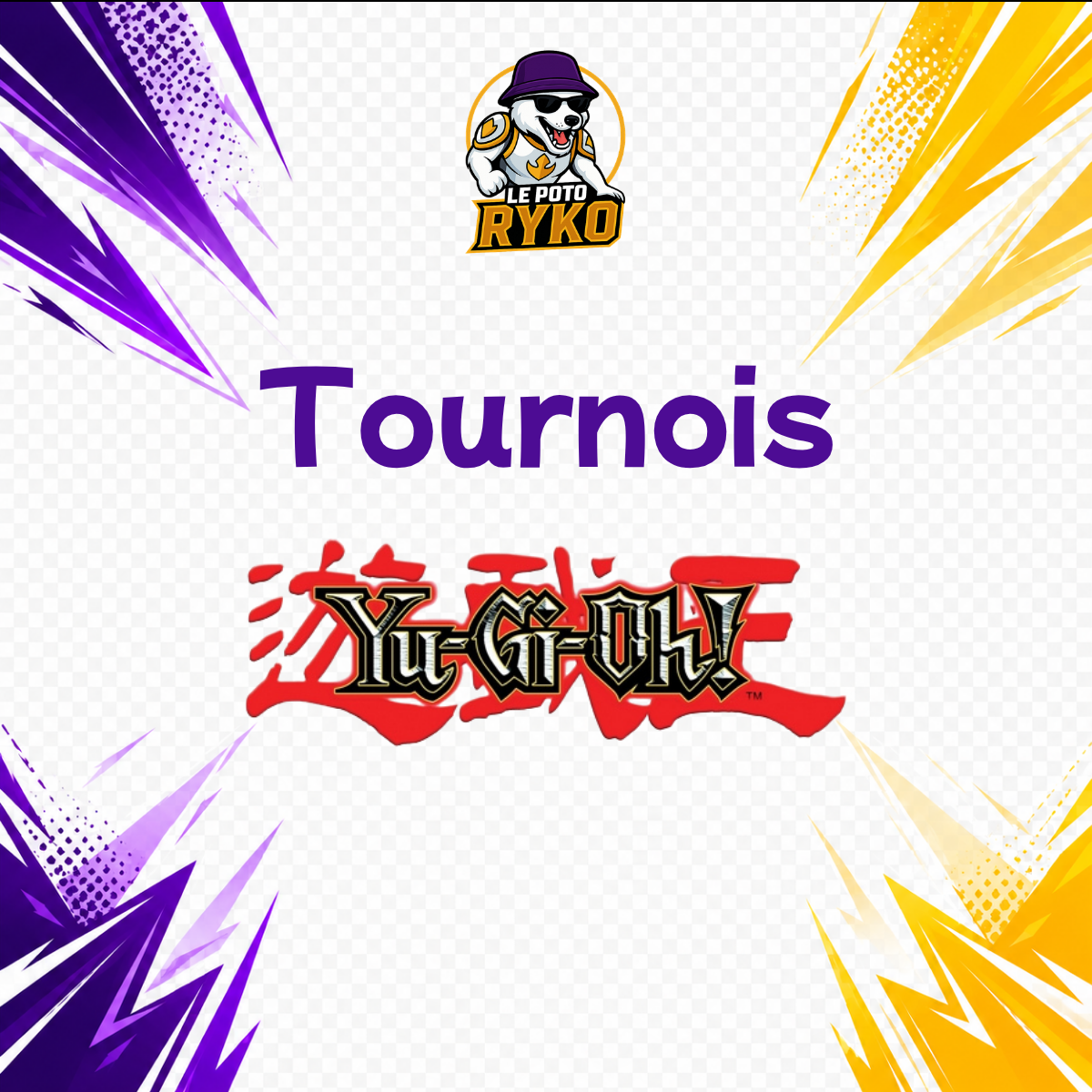 Tournoi - Yu-Gi-Oh! Master  – Vendredi 14 août 2026 - 19h
