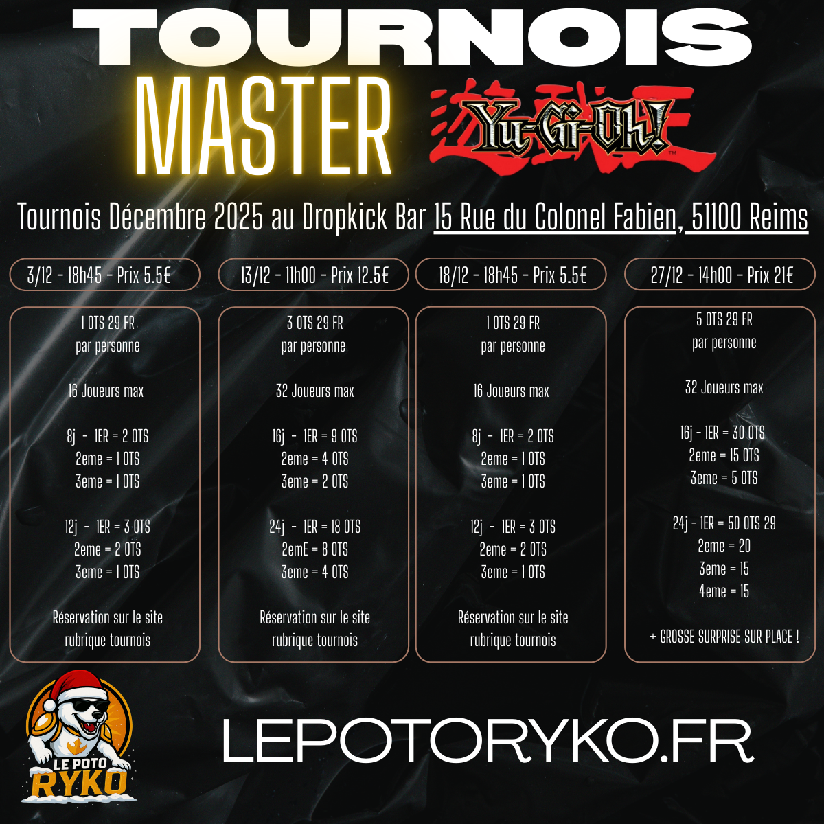 Pokémon Standard Tournament – ​​September 1, 2025