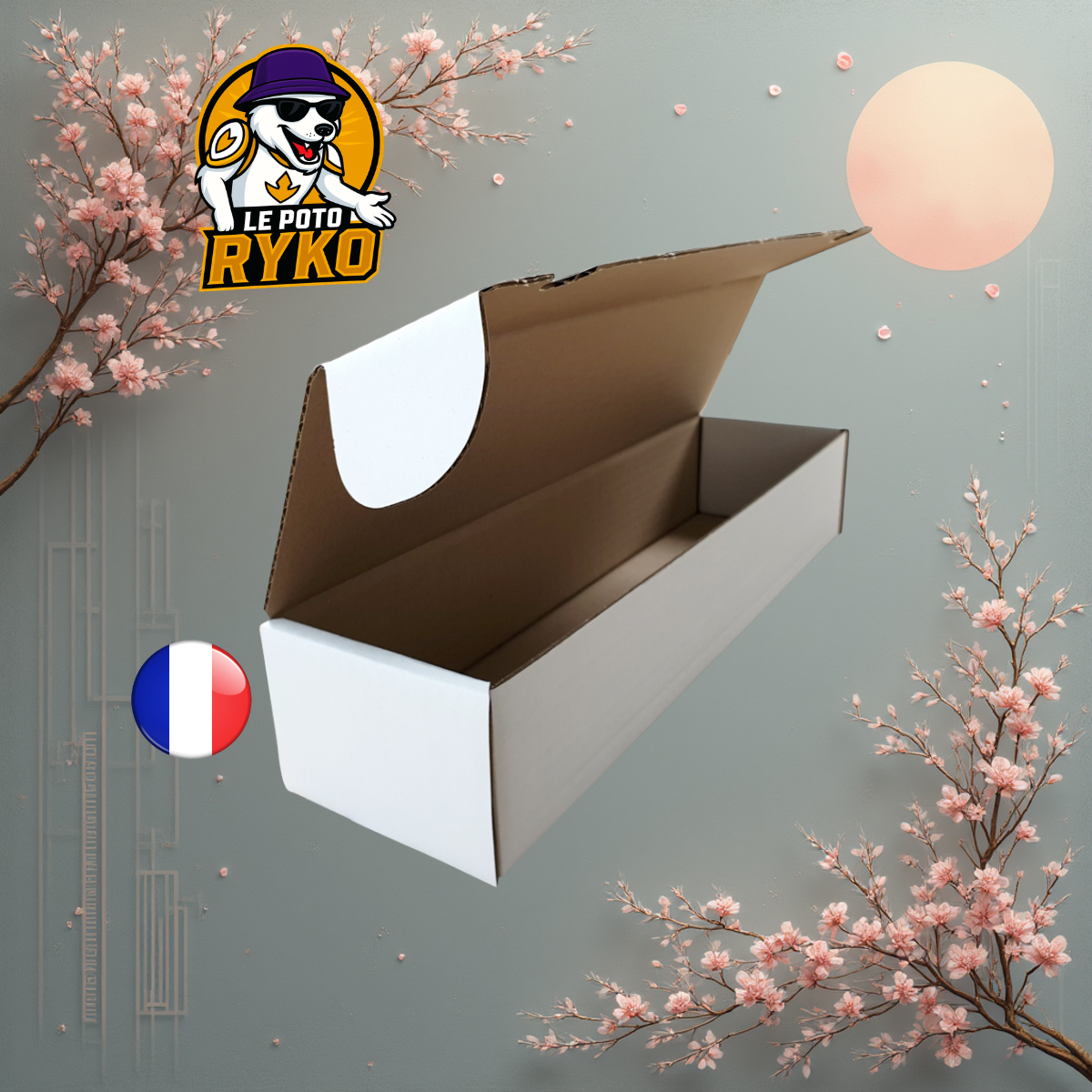 Boite de Rangement - Carton - Jusqu'à 1000 Cartes