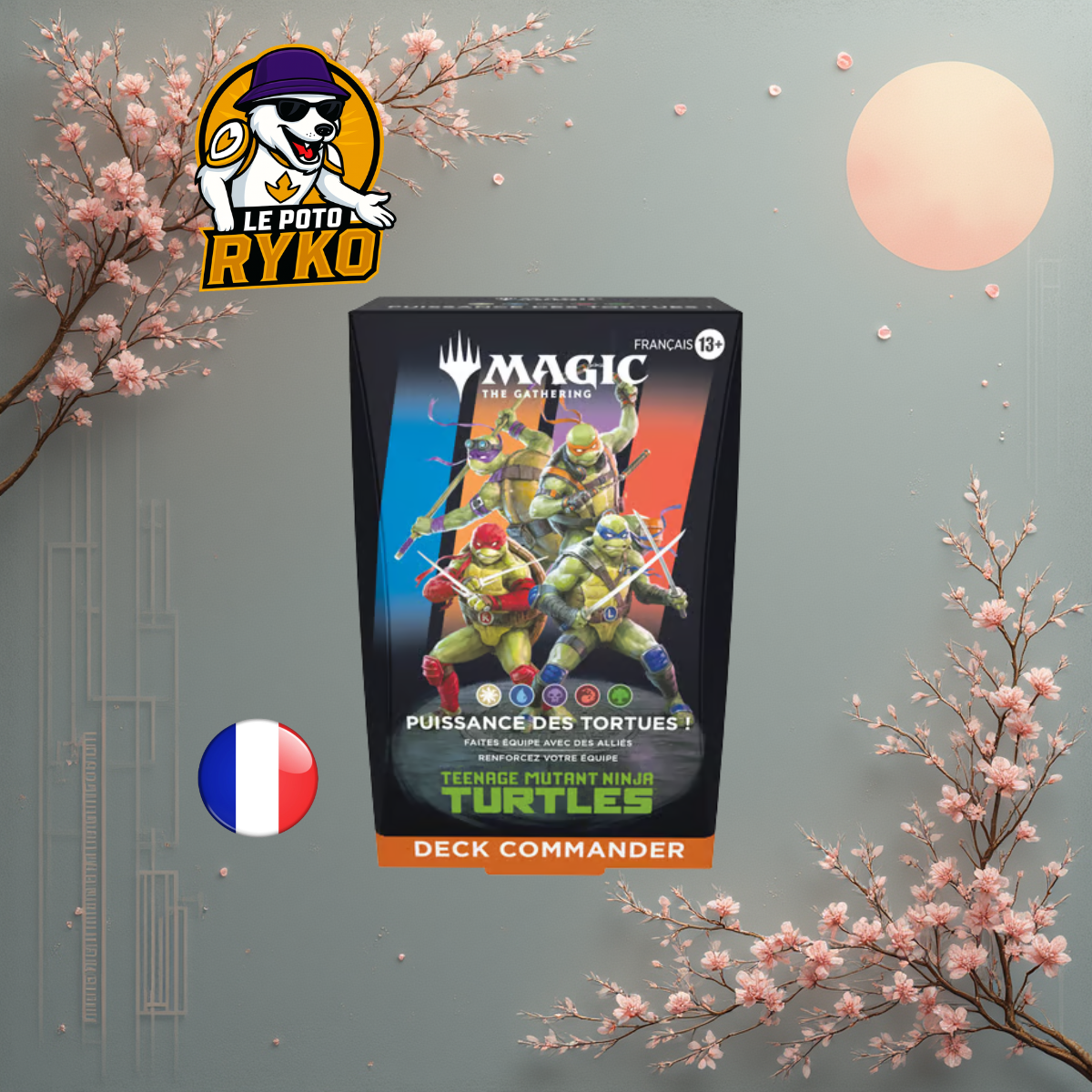 Magic: The Gathering - Deck Commander Teenage Mutant Ninja Turtles : Puissance des Tortues ! - FR