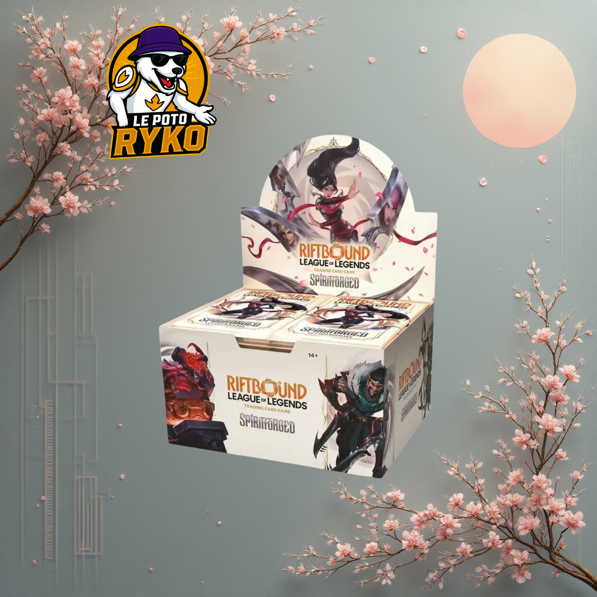 League of Legends - Riftbound - Display de 24 Boosters - Spiritforged