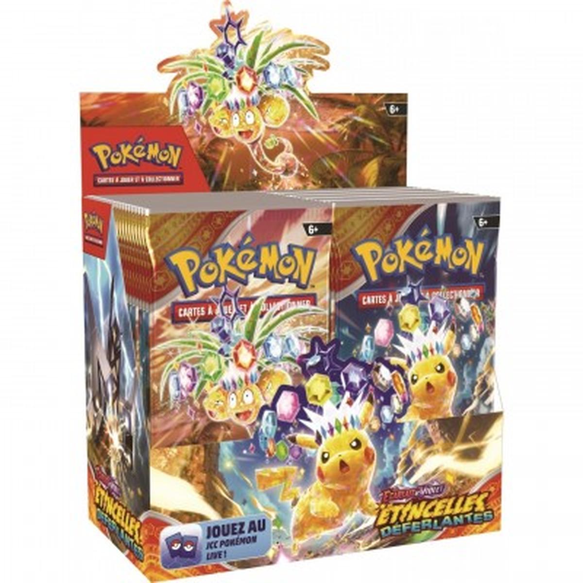 Pokemon - 36 Boosters - EV 08 - Écarlate et Violet - Étincelles Déferlantes - FRANCAIS