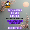 Carte-cadeau Le Poto Ryko