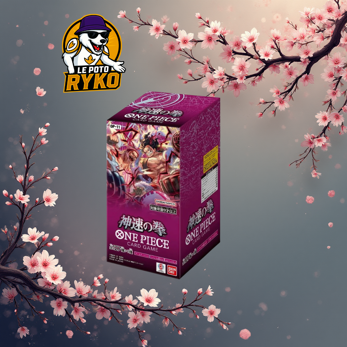 Display 24 booster - One piece - OP-11 - A Fist Of Divine Dpeed - Japanese