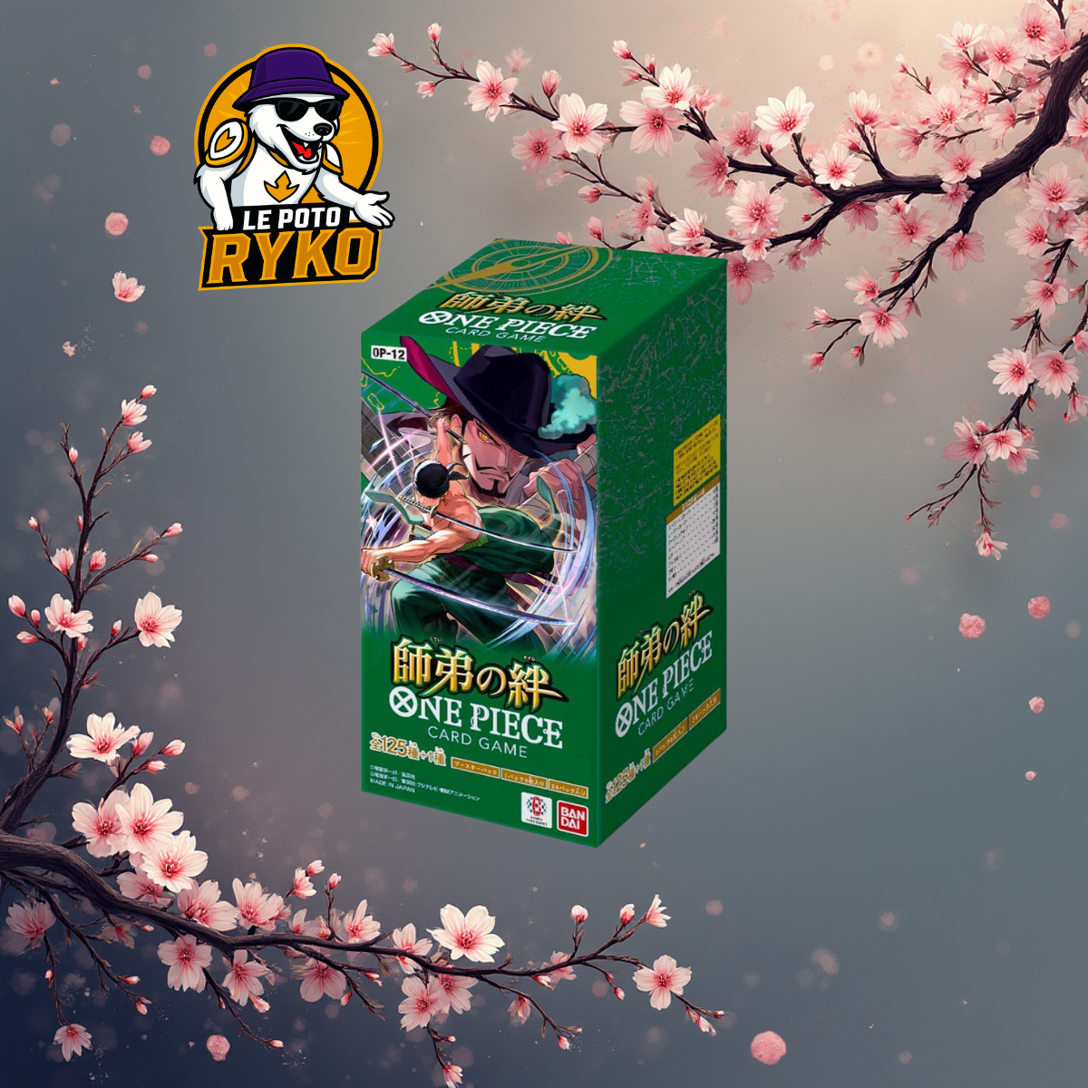 Booster - One piece - OP-12 - Bonds of Master and Disciple - Japanese