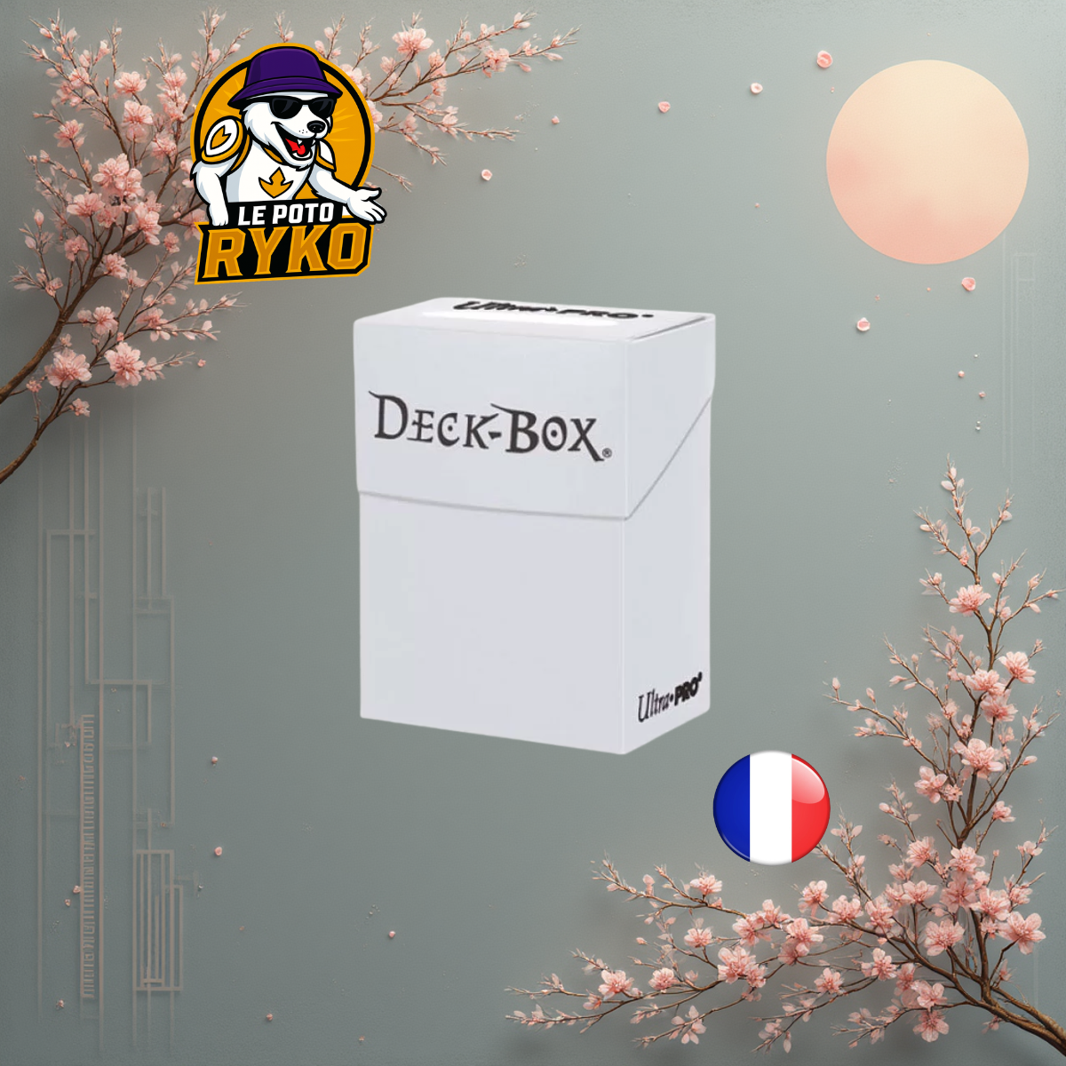 Ultra Pro - 75+ Deck Box - Blanche