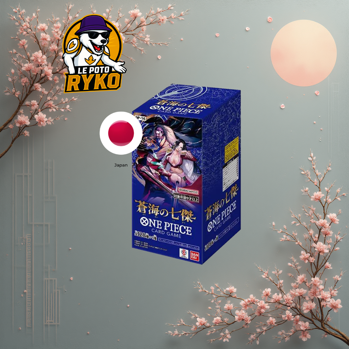 Display 24 booster - One piece - OP14 - The Azure Sea's Seven - Japonais