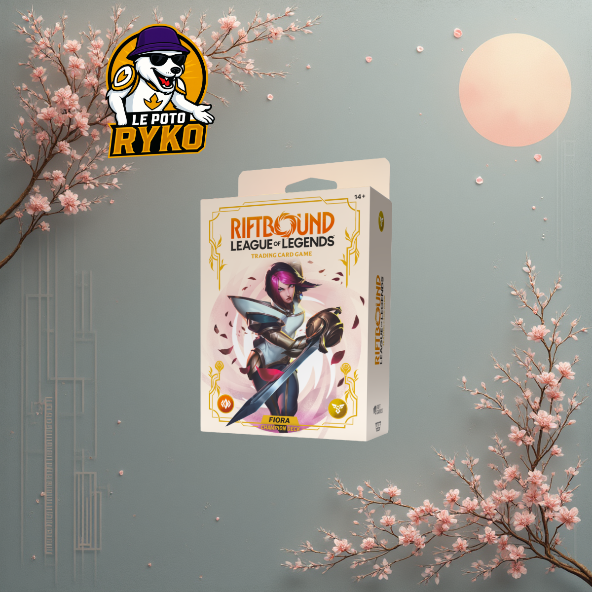 League of Legends - Deck de Démarrage - Riftbound - Fiora - Anglais