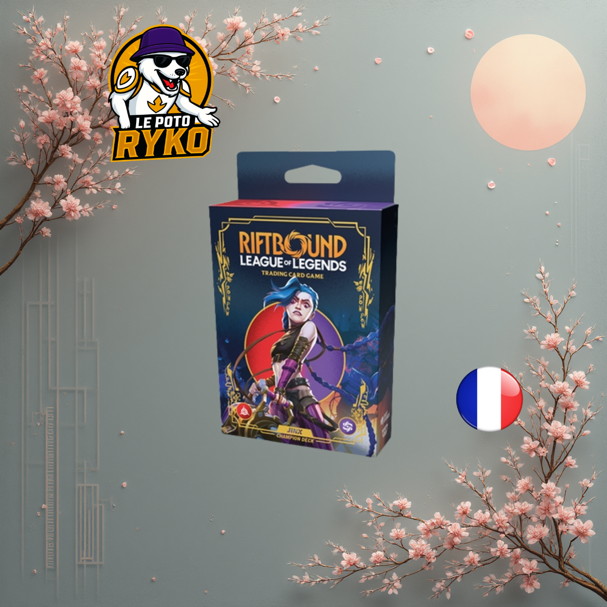 League of Legends - Deck de Démarrage - Riftbound - Jinx - FRANCAIS
