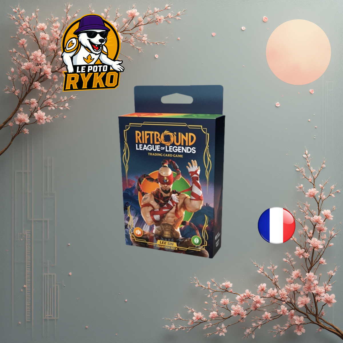 League of Legends - Deck de Démarrage - Riftbound - Lee Sin - FRANCAIS