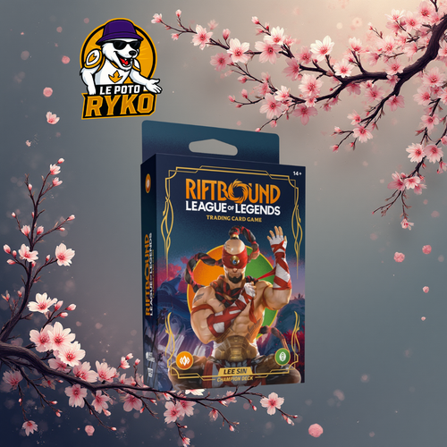League of Legends - Deck de Démarrage - Riftbound - Lee Sin - Anglais