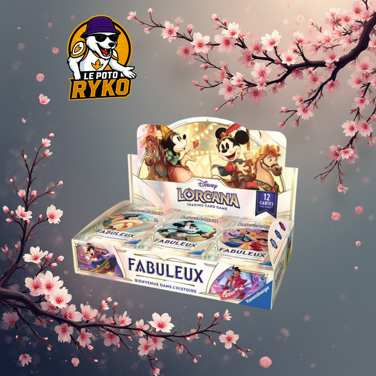 Display 24 booster - Lorcana - S9 - Fabuleux - FRANCAIS