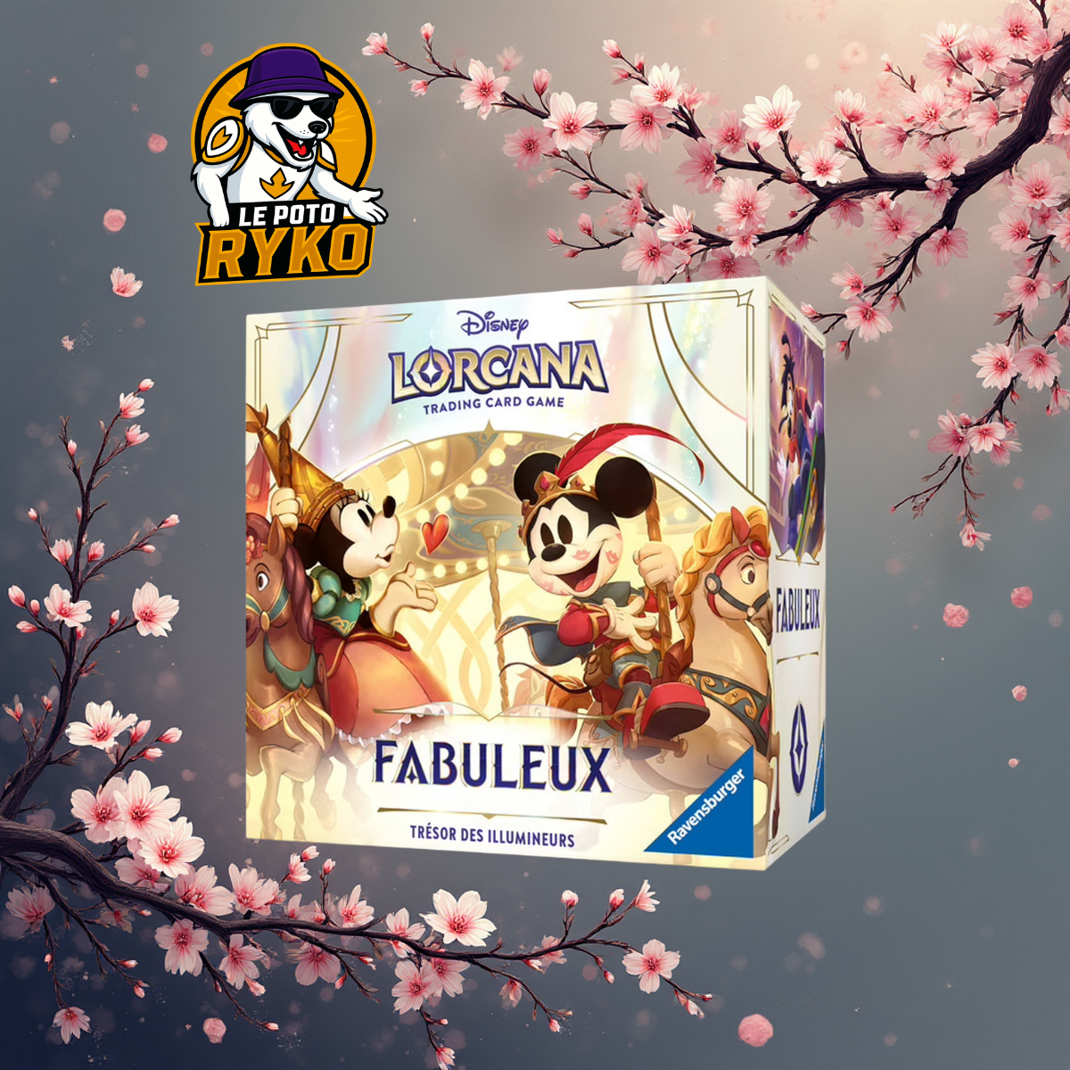 Trove Pack - 8 Booster -  Lorcana - S9 - Fabuleux - FRANCAIS