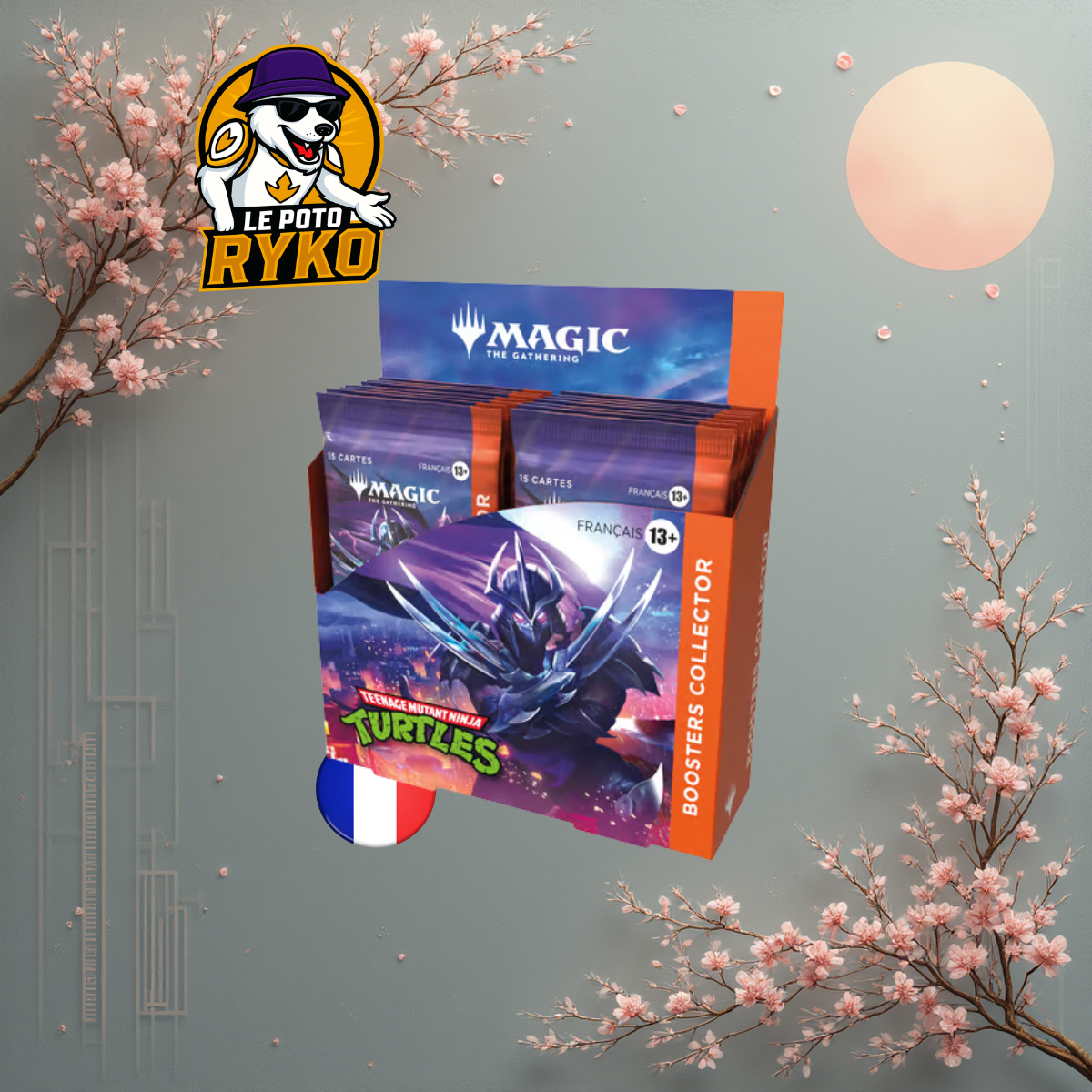 Magic: The Gathering - Display de Boosters Collector Teenage Mutant Ninja Turtles (12 Boosters) - FR