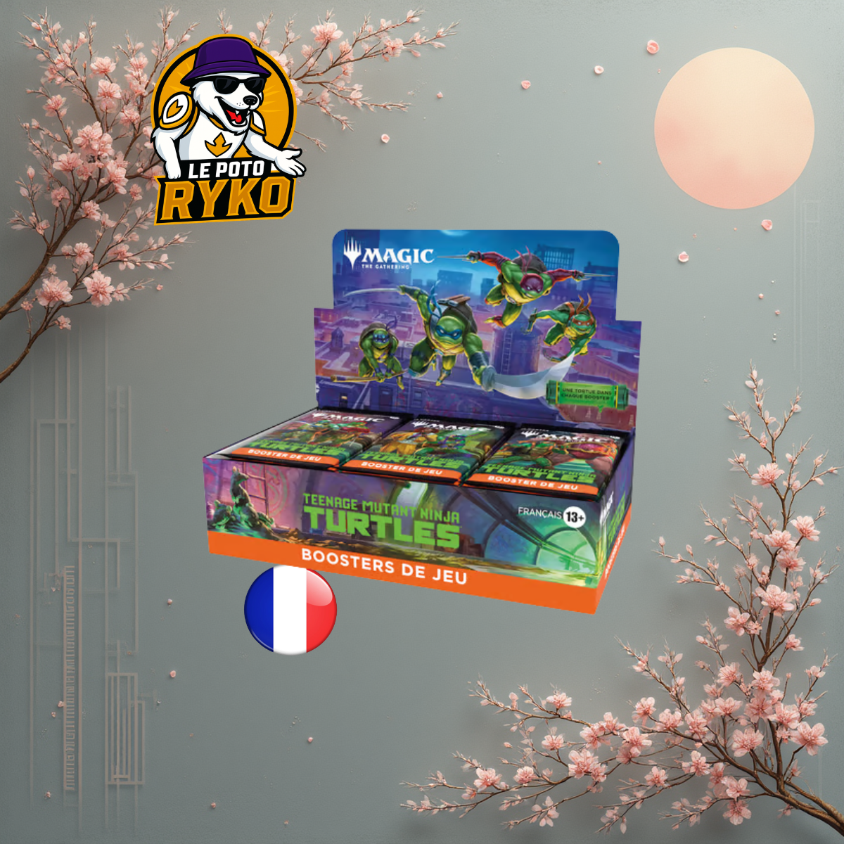 Magic: The Gathering - Display de Boosters de jeu Teenage Mutant Ninja Turtles (30 Boosters) - FR