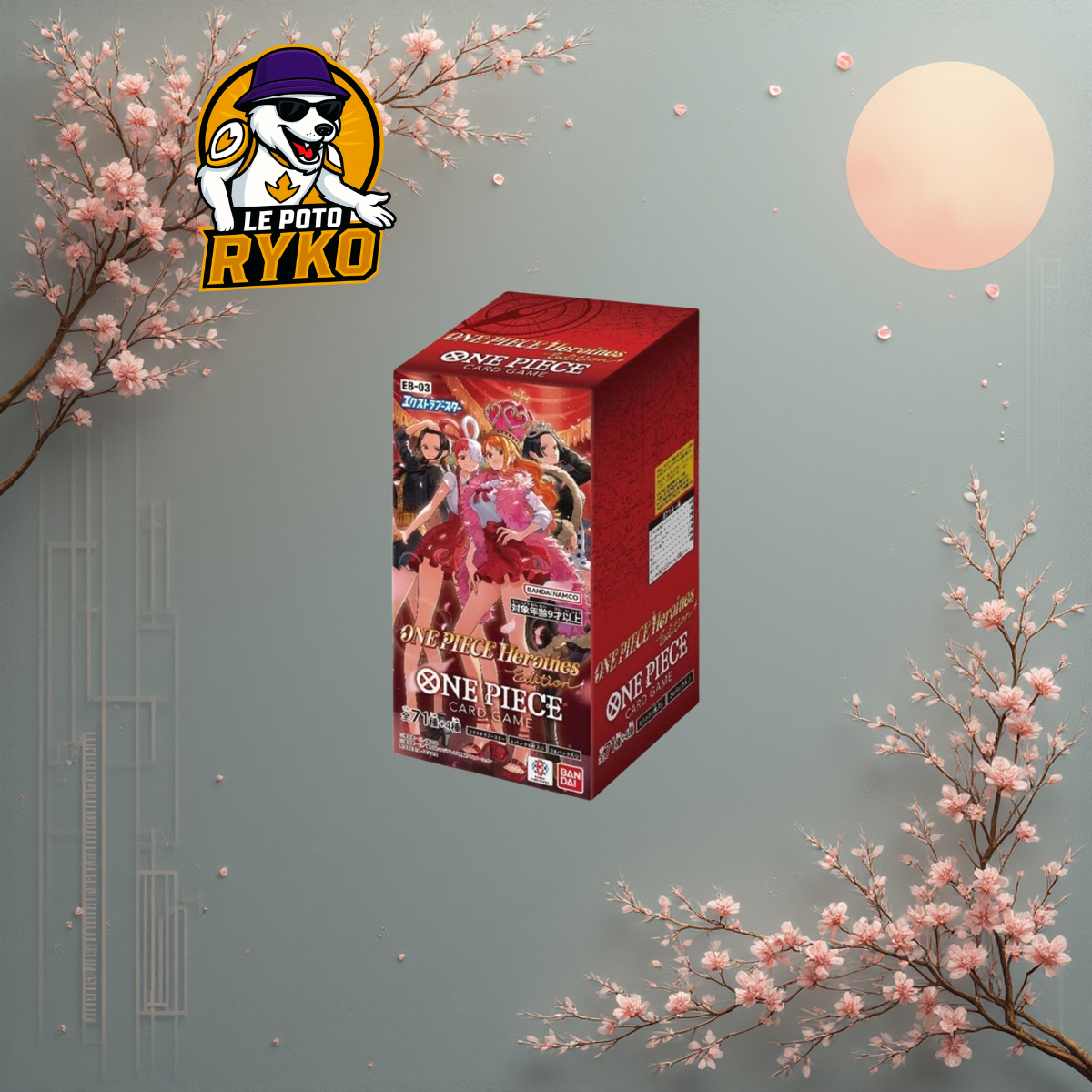Display 24 booster - One piece - OP03 - Heroines Edition - Japonais
