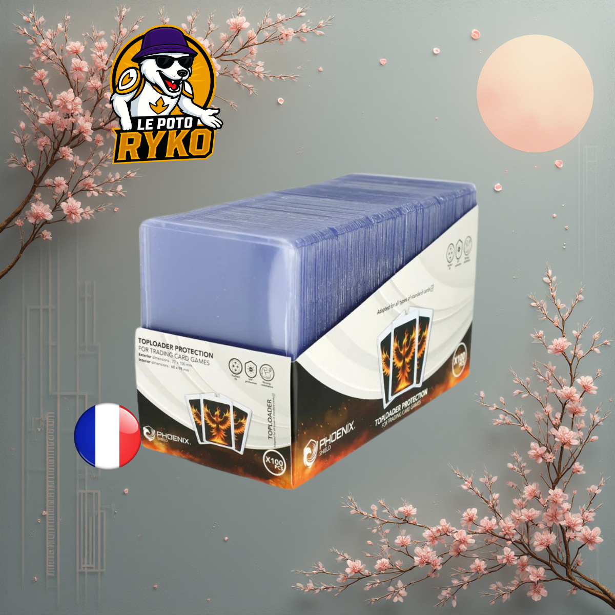 PHOENIX SHIELD - Toploader - 100 pièces