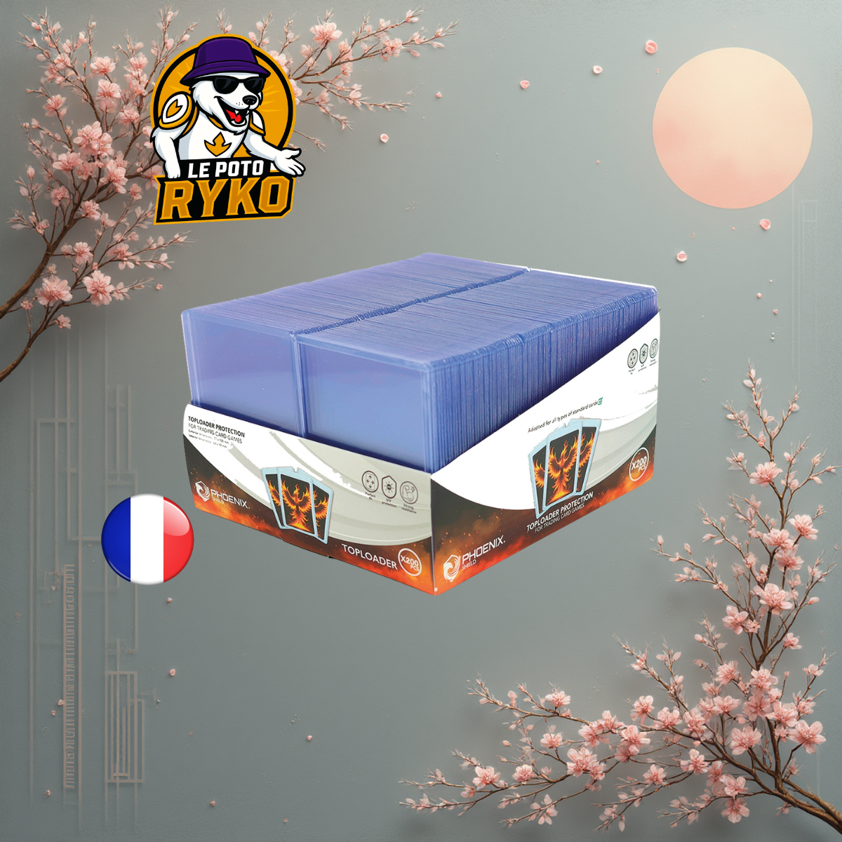 PHOENIX SHIELD - Toploader - 200 pièces