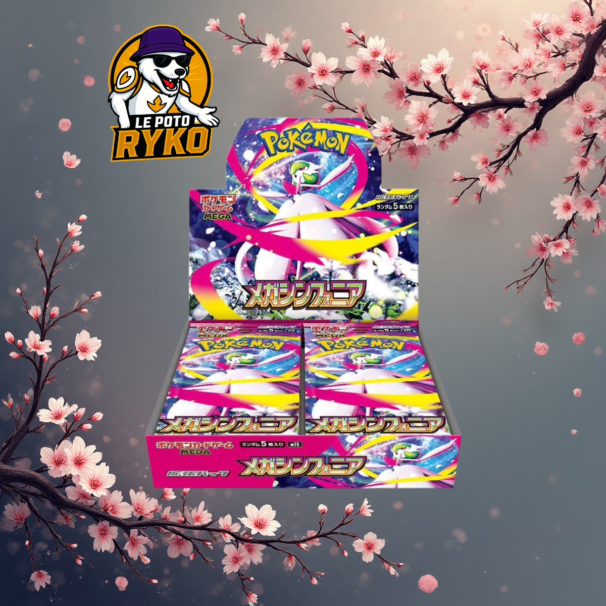 Display Mega Symphonia - M1S - 20 Booster - Japonais