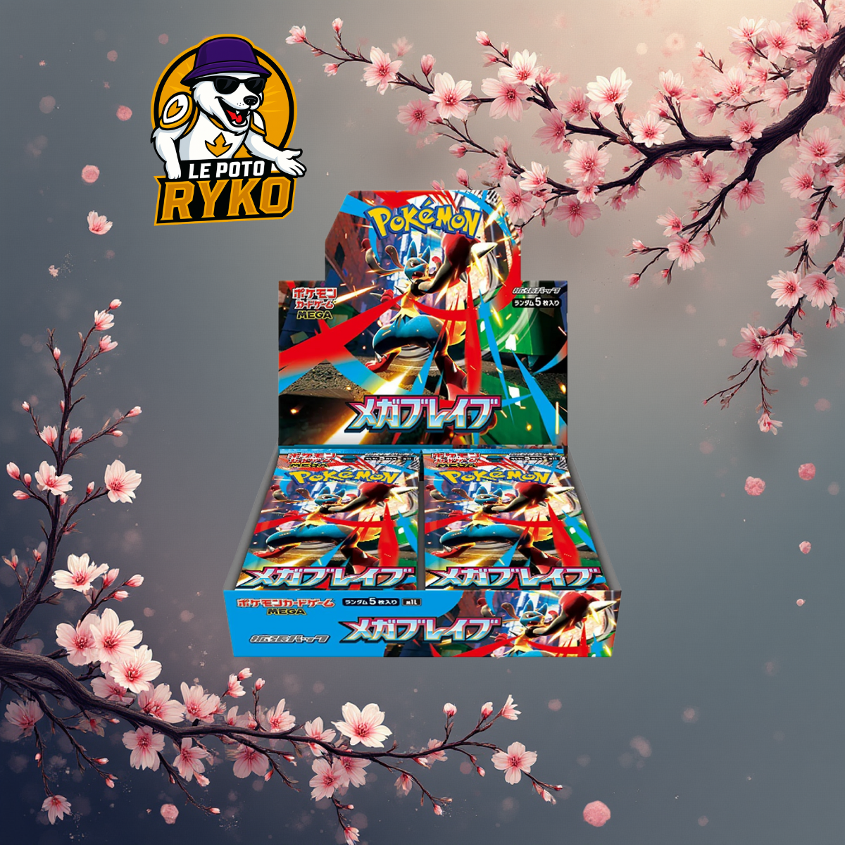 Display Mega Brave - M1L - 20 Booster - Japonais