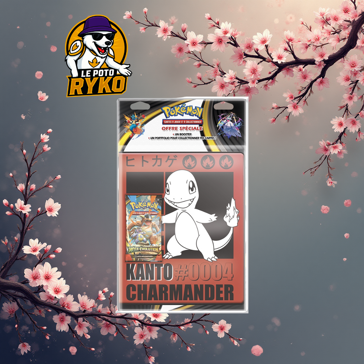 Pokémon - Ultra Pro - Portfolio - 1 Booster ME01 - Méga-Évolution