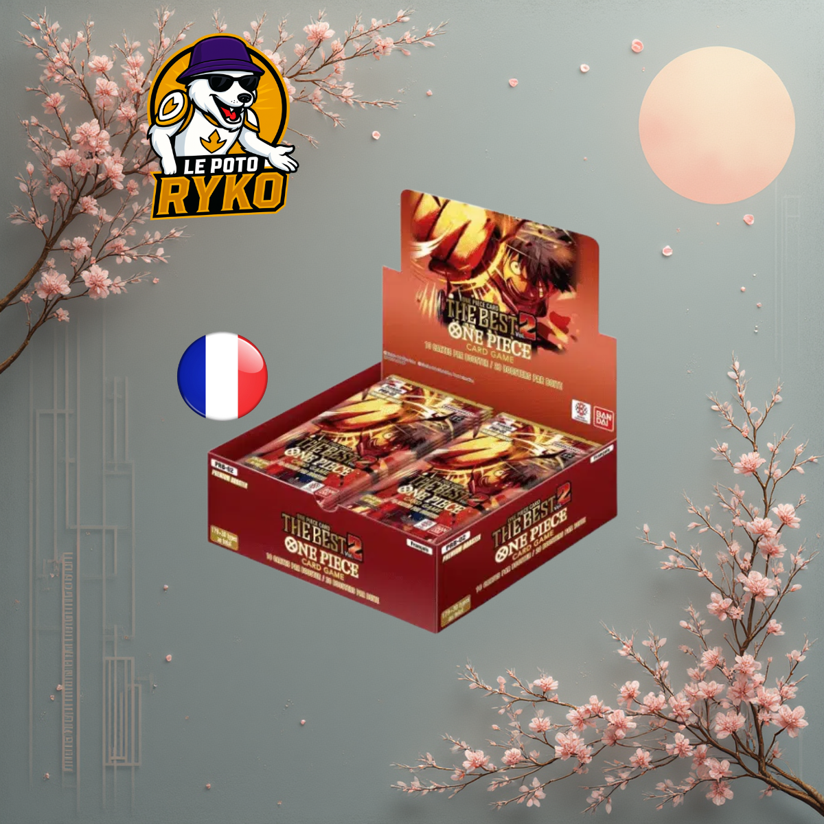 Display 24 booster - One piece - PRB2 - The Best 2 - FRANCAIS