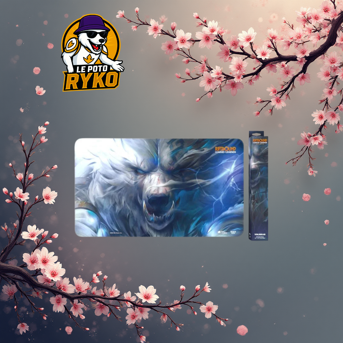 League of Legends - Ultra Pro - Tapis de Jeu illustré - Riftbound : Origins - Volibear