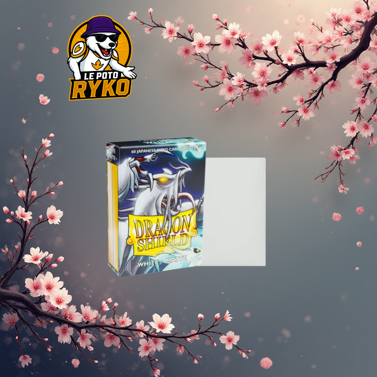 DS - Format Japonais White - [Matte](60 Pochettes)