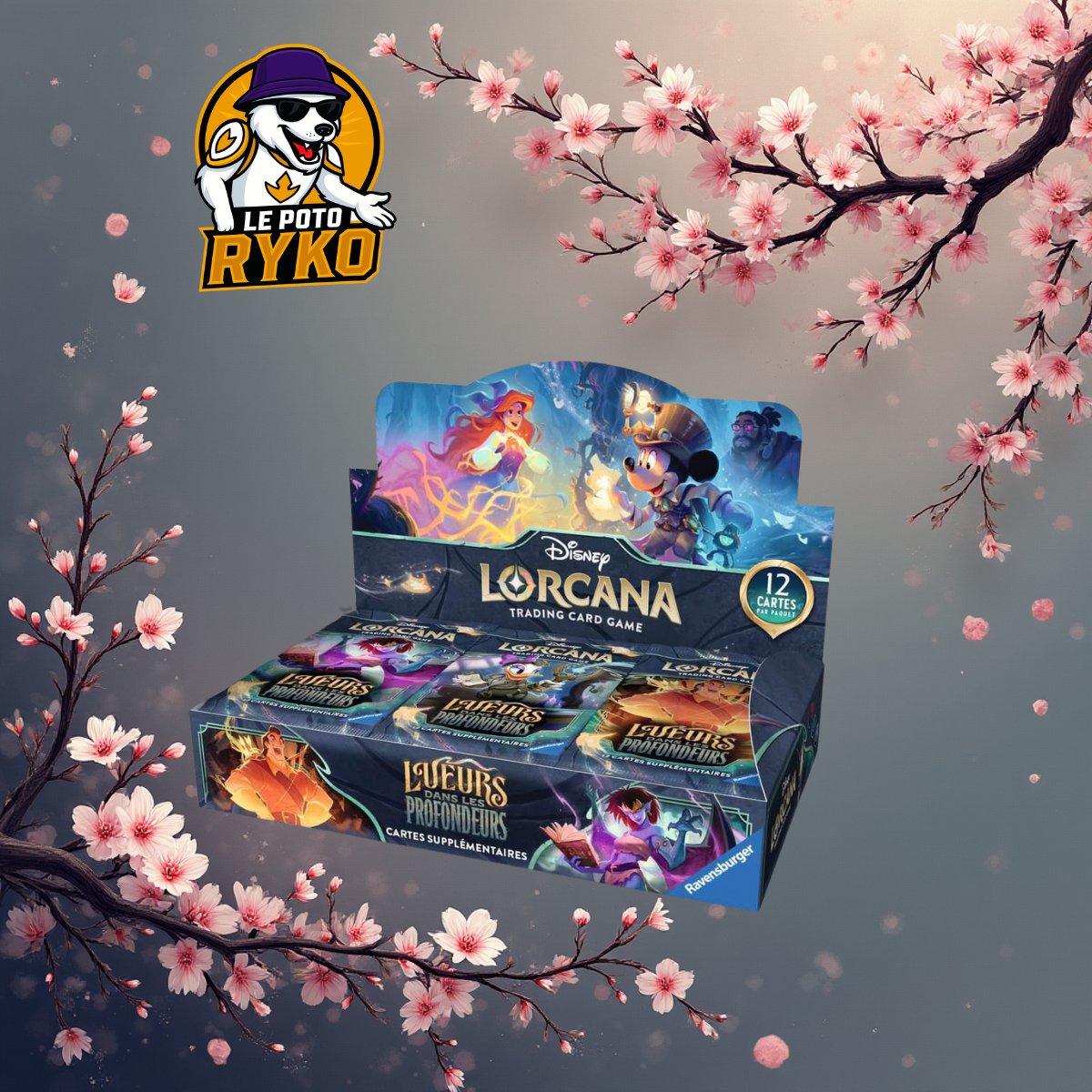 Display 24 booster - Lorcana - S10 - Lueur dans les Profondeurs - FRANCAIS