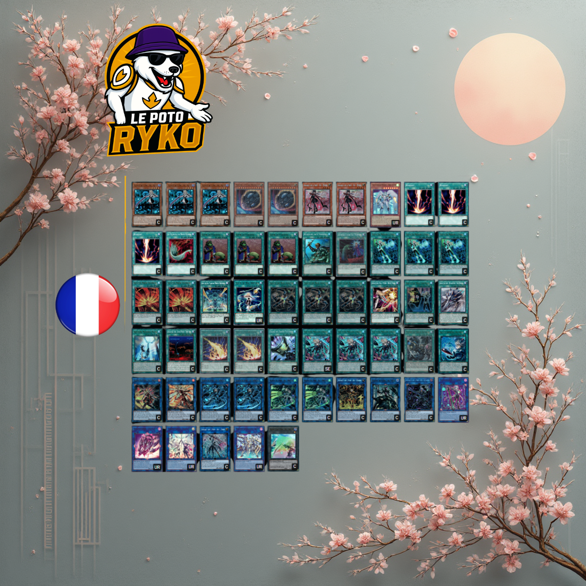YGO - Deck moderne légendaire 2026 - SkyStriker - FR
